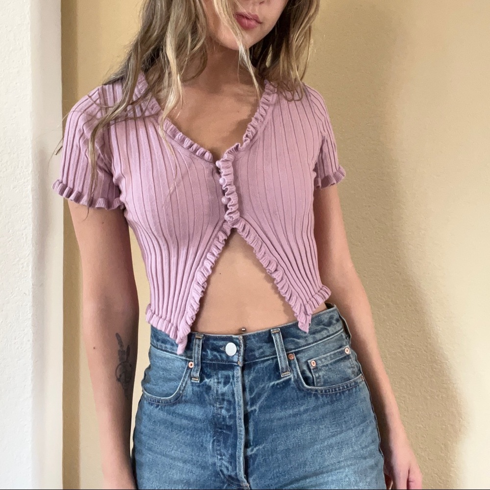Lilac summer top